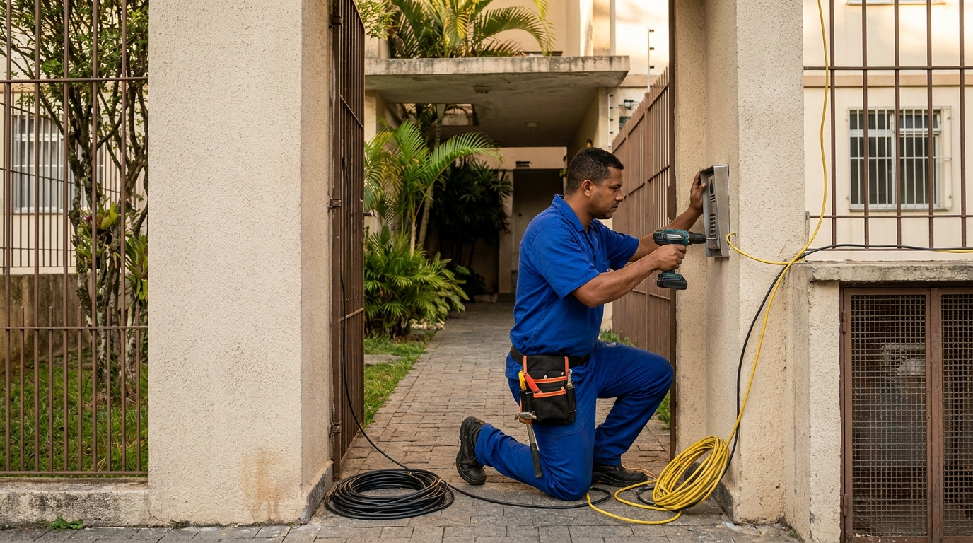 Instalacao de interfone profissional em Belém‑PA